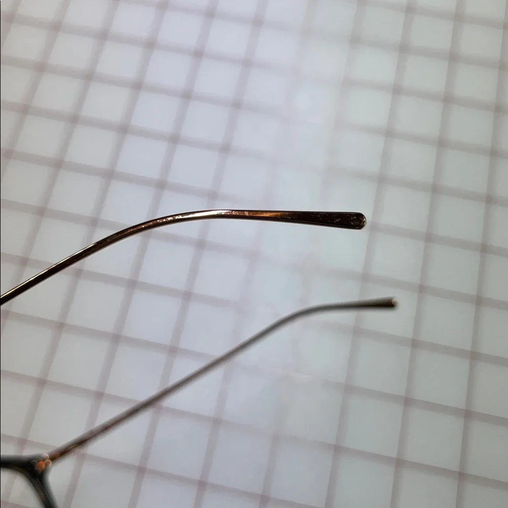 PRADA NWOT "Conceptual" VPR 11V Havana & Gold Mod Square/Cat Eye 53-17-140 Frame - Picture 10 of 16